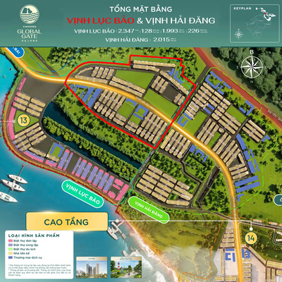 Thiên Đường Nhiệt Đới - LIỀN KỀ GIÃN XÂY - LÔ GÓC - Phân Khu Châu Mỹ- Vinhomes Hạ Long Xanh (Vinhomes Global Gate Hạ Long)