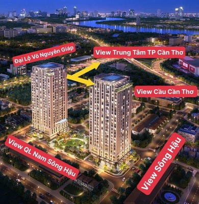 CẦN BÁN GẤP CĂN HỘ TẠI CẦN THƠ GIÁ 3,2 TỶ