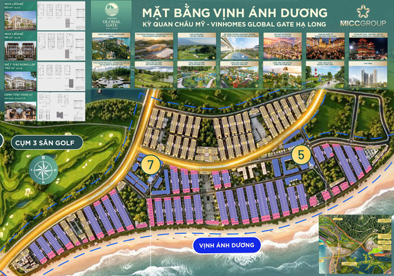 VAD16 - (Lô Ô Thoáng Chẵn 18-20) - Vịnh Ánh Dương - Phân Khu Châu Mỹ- Vinhomes Hạ Long Xanh (Vinhomes Global Gate Hạ Long)